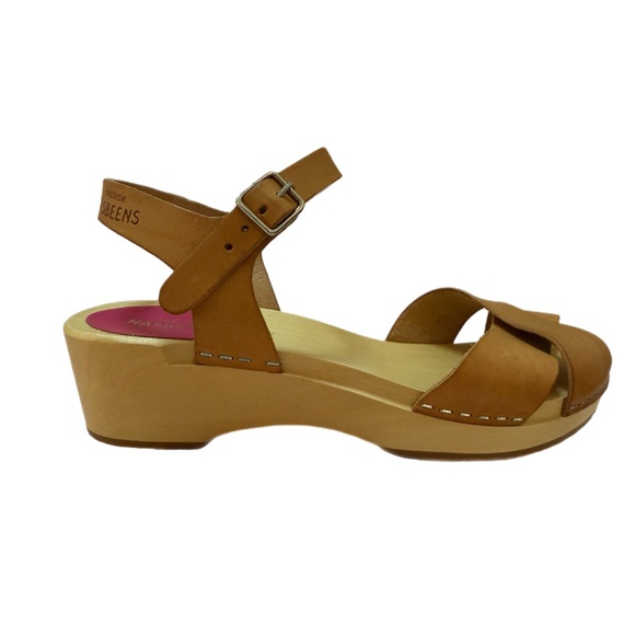 Swedish Hasbeens Cross Strap Sandals – Size 38 – Never Worn - Picture 2 of 9